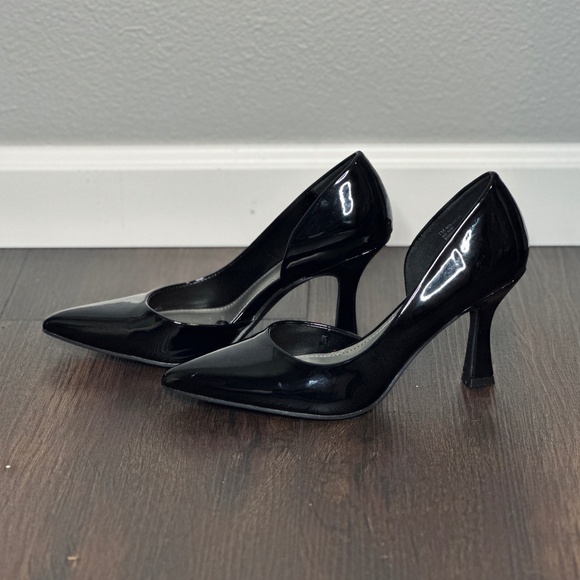 ✨ Worthington Lucien Women’s Pointed Closed Toe Stiletto Heel Pumps ✨ Size 7 Blk - Picture 5 of 9